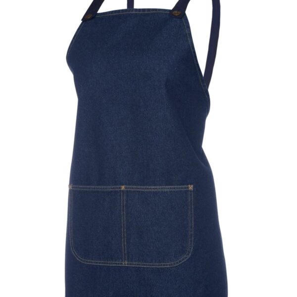 5ACBB Cross Back Bib Denim Apron (Without Strap) 65x71cm