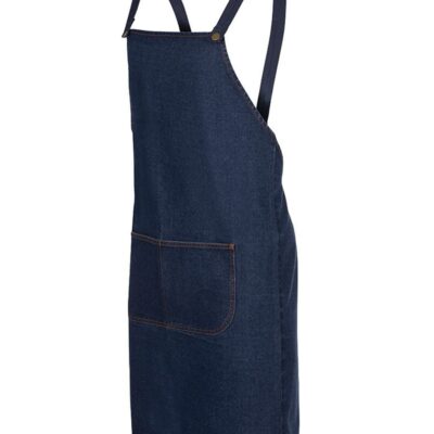 5ACBD Cross Back Denim Apron (Without Straps)