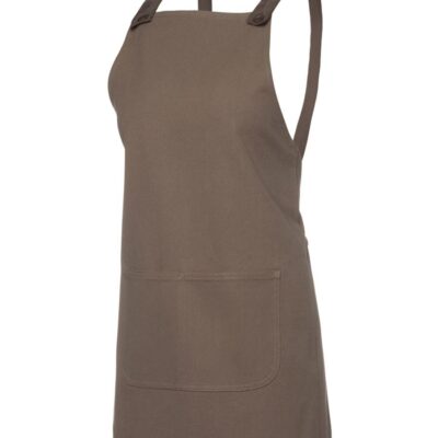 5ACBE Cross Back Bib Canvas Apron (Without Strap) 65x71