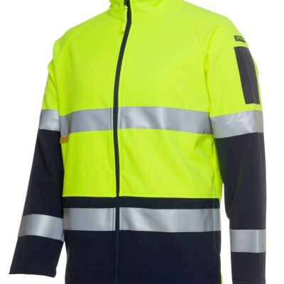 6D4LJ Hi Vis (D+N) Softshell Jacket