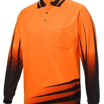 6HVRL Hi Vis L/S Rippa Sub Polo