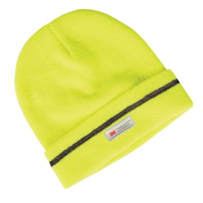 6RB Fluro Reflective Beanie